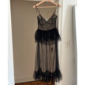 urban outfitters sheer maxi dress
